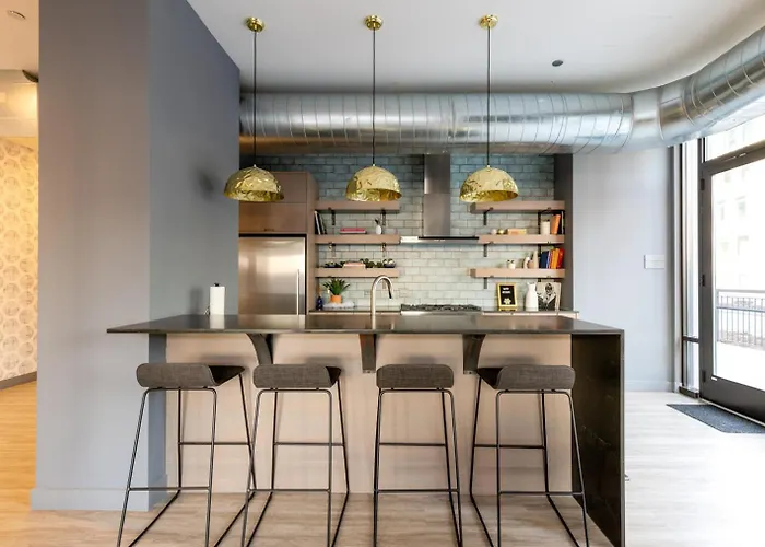 Apartment Loop 1br W Gym Roofdeck Nr Financial District Chi-192 *