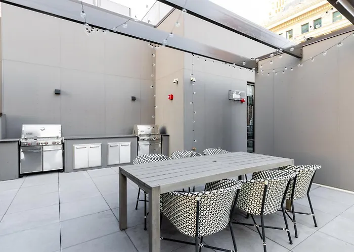 Apartment Loop 1br W Gym Roofdeck Nr Financial District Chi-192 *